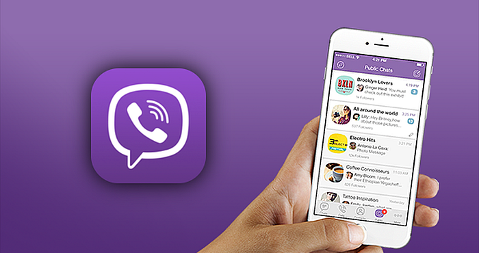 Download Viber and install it in your great iPhone 8